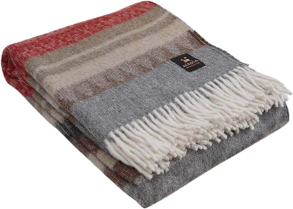 Alpaca Wool Blanket – Cherokee Style