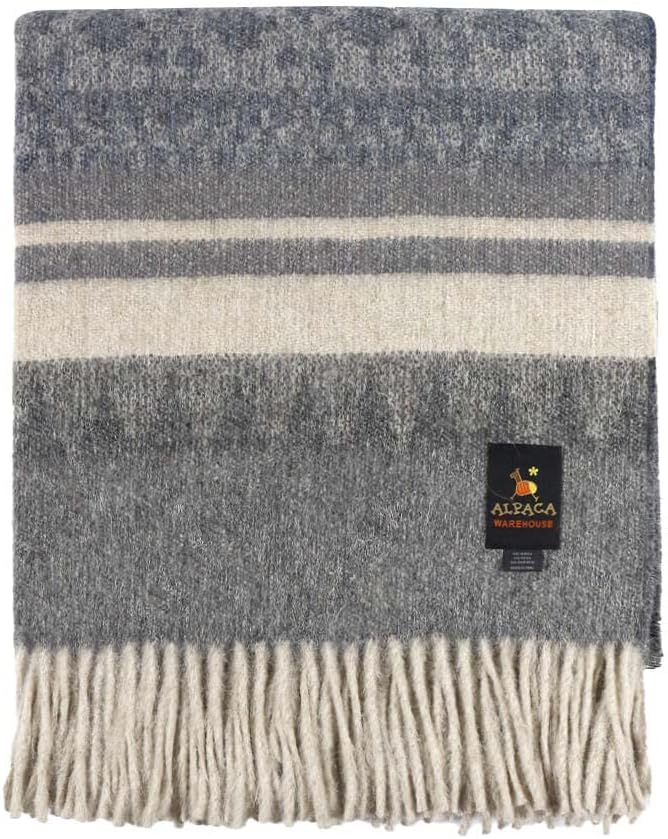 Alpaca Wool Blanket – Cherokee Style
