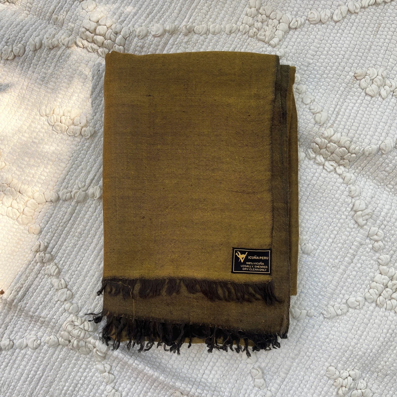 Alpaca Sofa Throw – Reversible Design