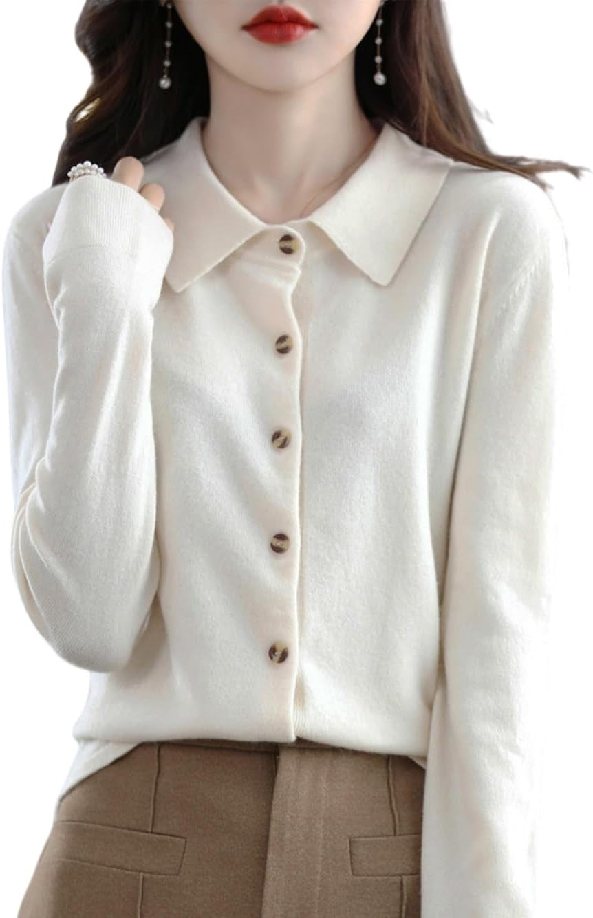 Merino Knitted Jacket – Relaxed Draped Style