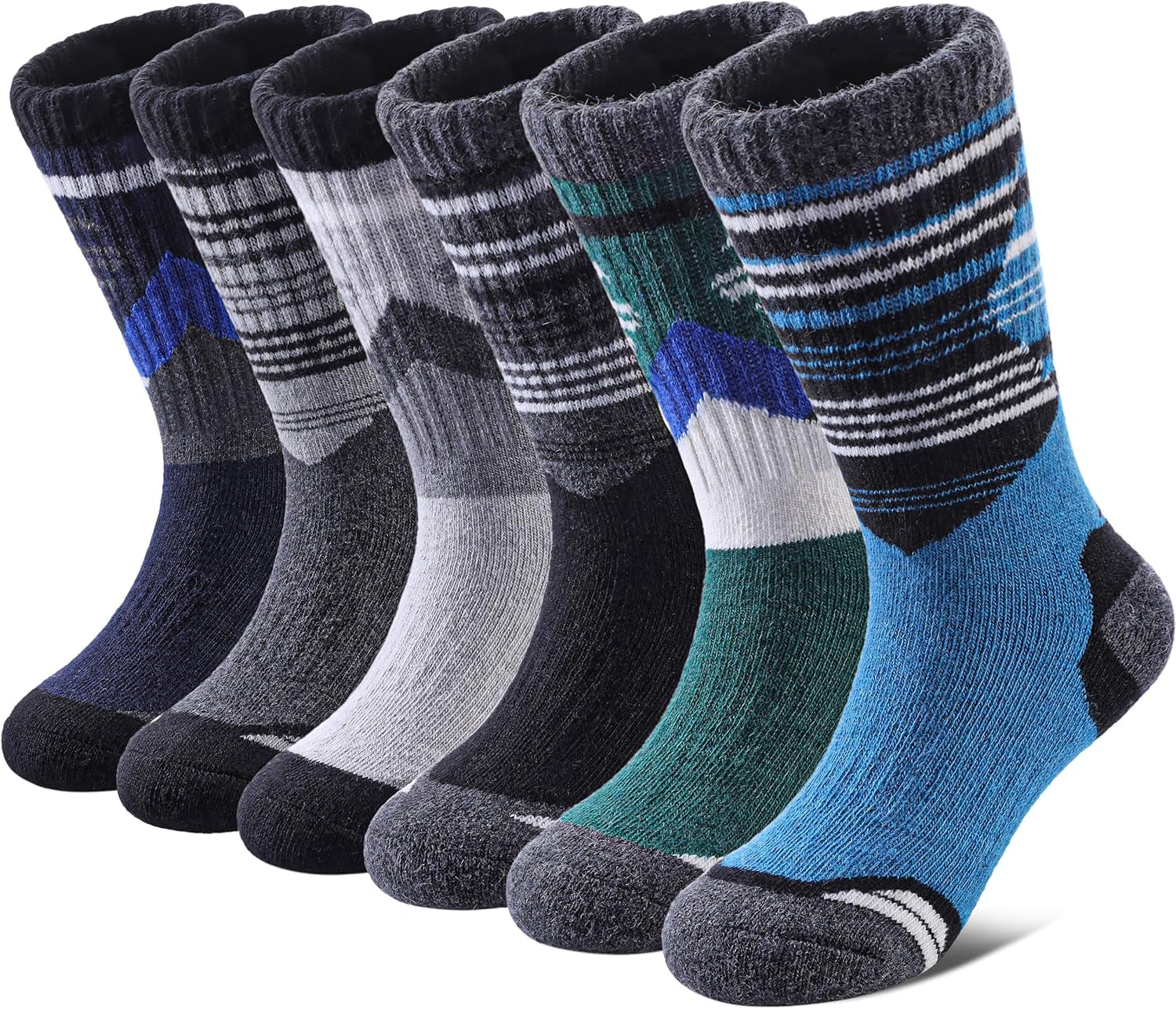 Merino Kids Socks – Splicing Design