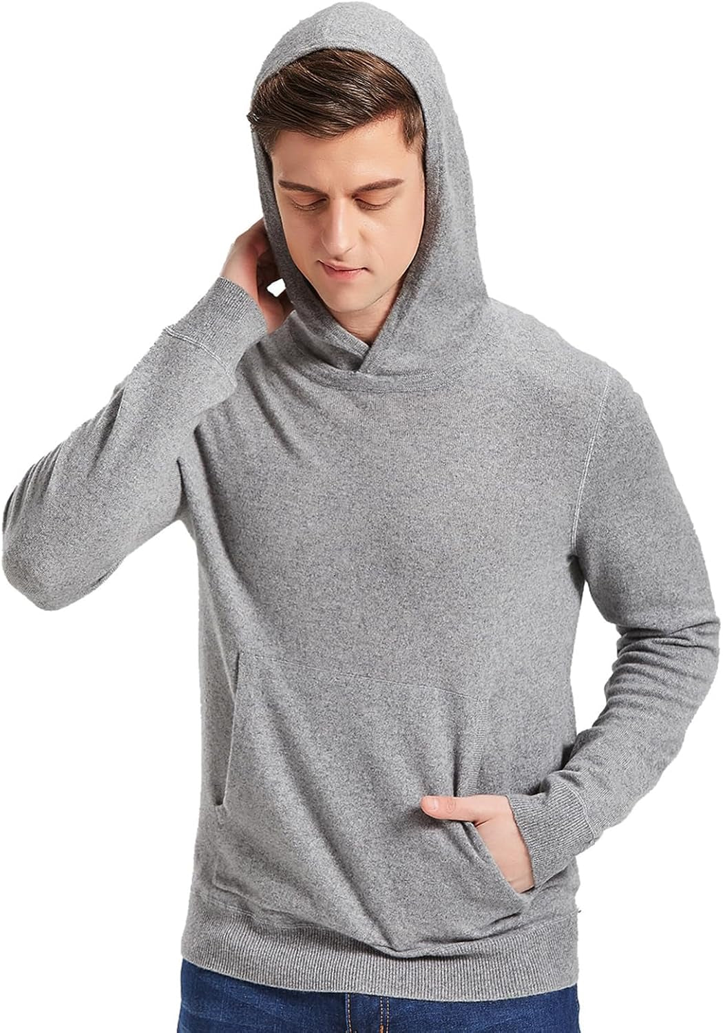 Cashmere Men's Sweater – Sweater with Pocket
