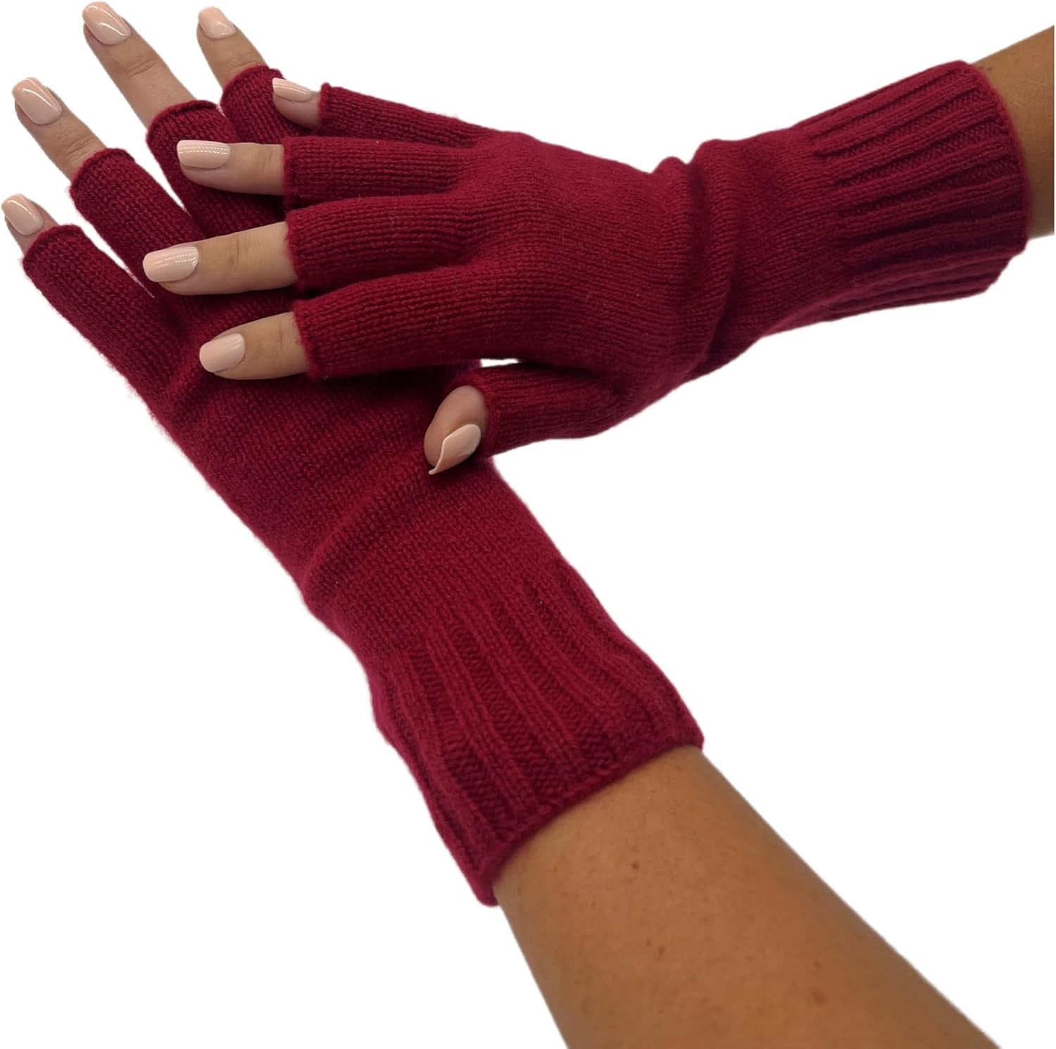 Cashmere Fingerless Glove – 100% Cashmere