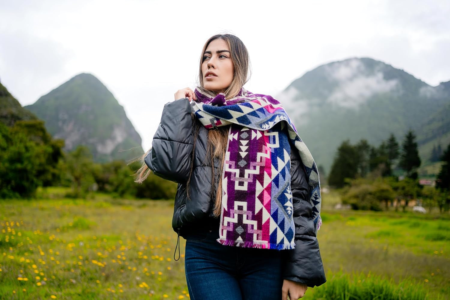 Baby Alpaca Wool Scarf – Soft & Lightweight