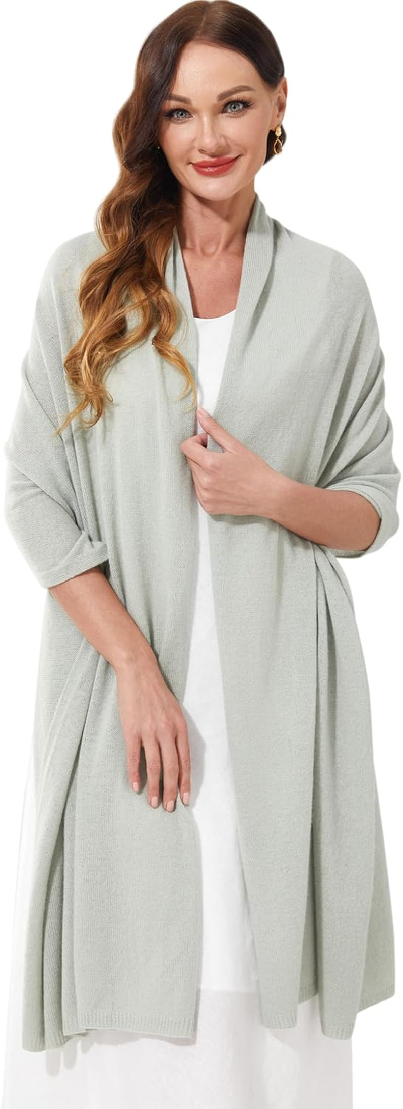 Cashmere Scarf Knitted – Extra Large