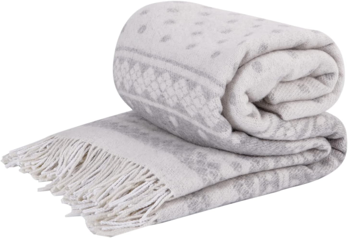 Merino Throw Blanket - Gradient Square