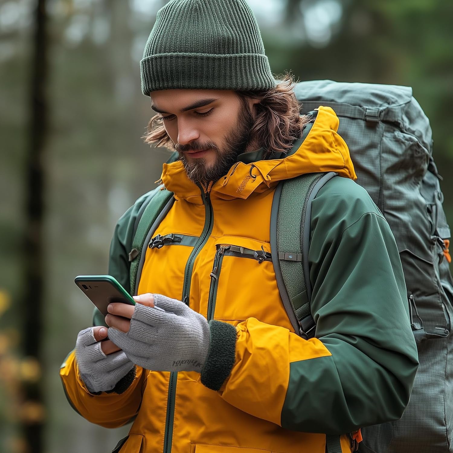 Merino Wool Gloves – 3-Cut Fingers