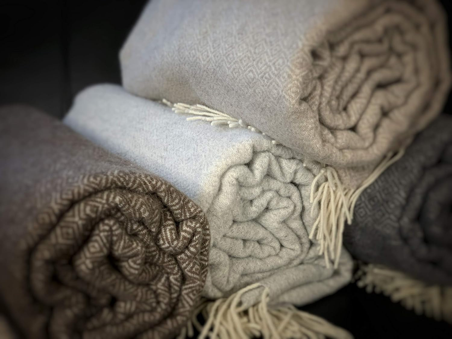 Merino Throw Blanket - Lightweight