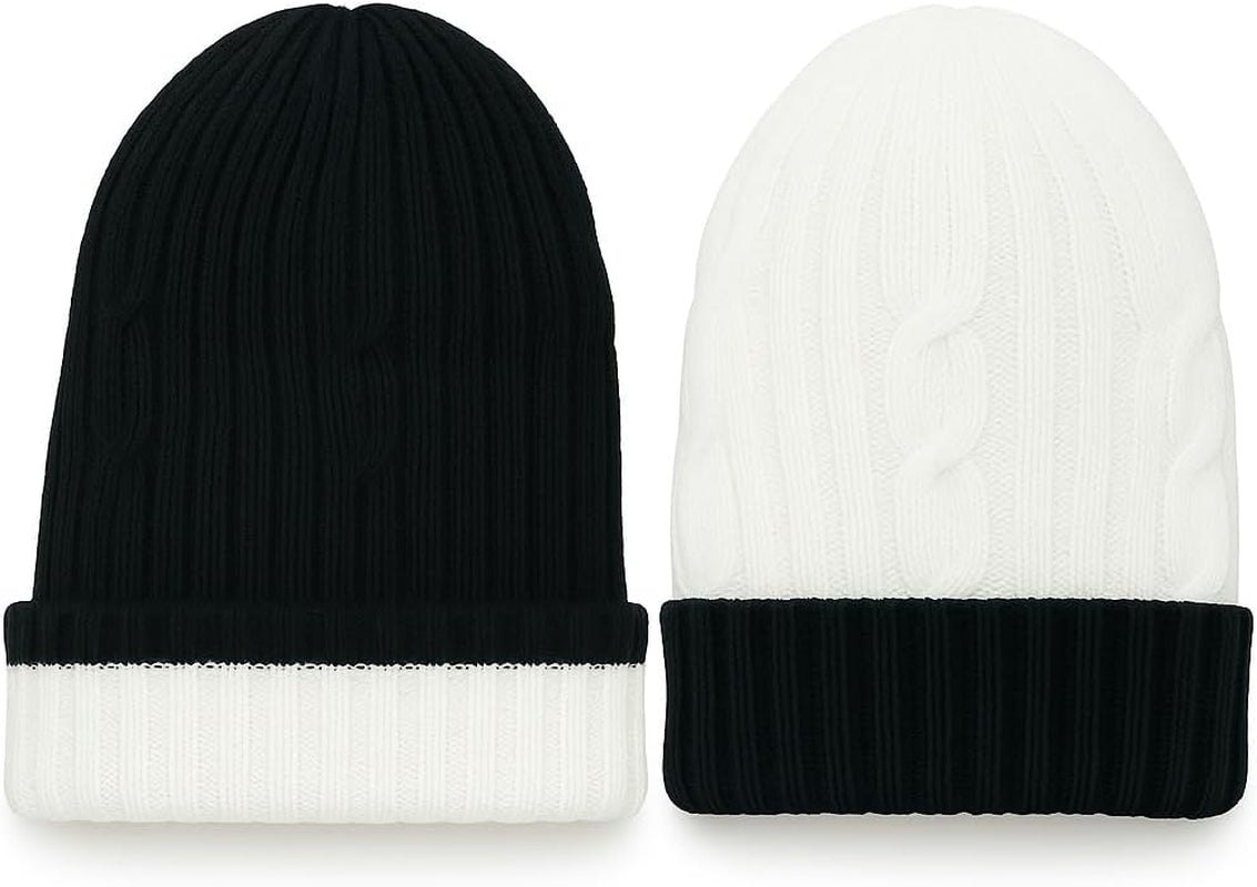 Alpaca Beanie – Reversible Design