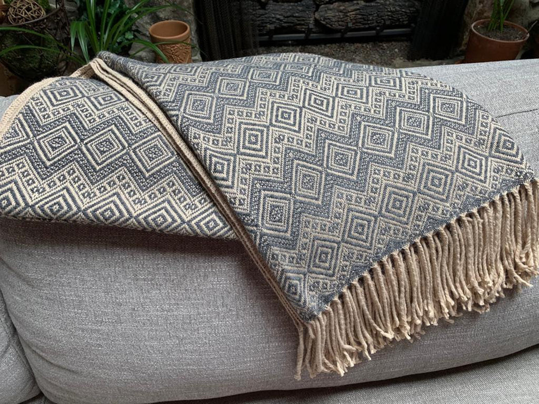 Handmade Alpaca Throw – Hand Loomed