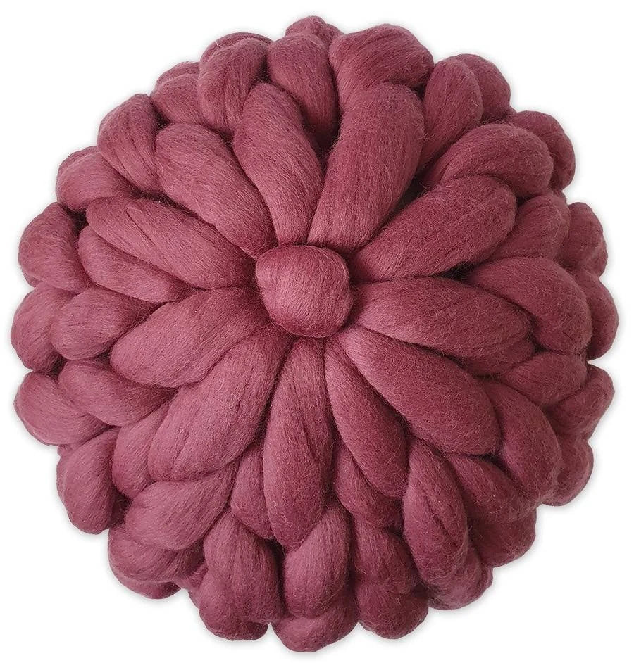 Merino Cushion – Chunky Round Knit