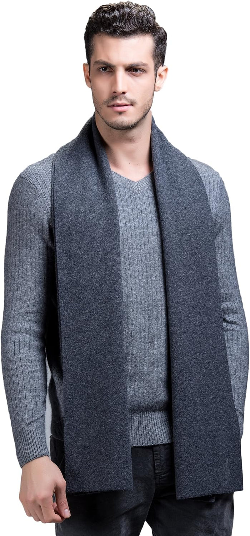 Merino Knitted Scarf – Elegant & Soft