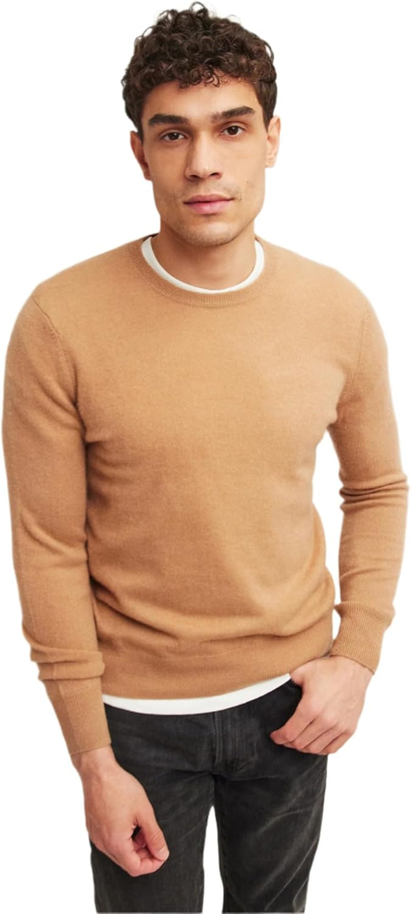 Men's Cashmere Sweater – Relaxed Style