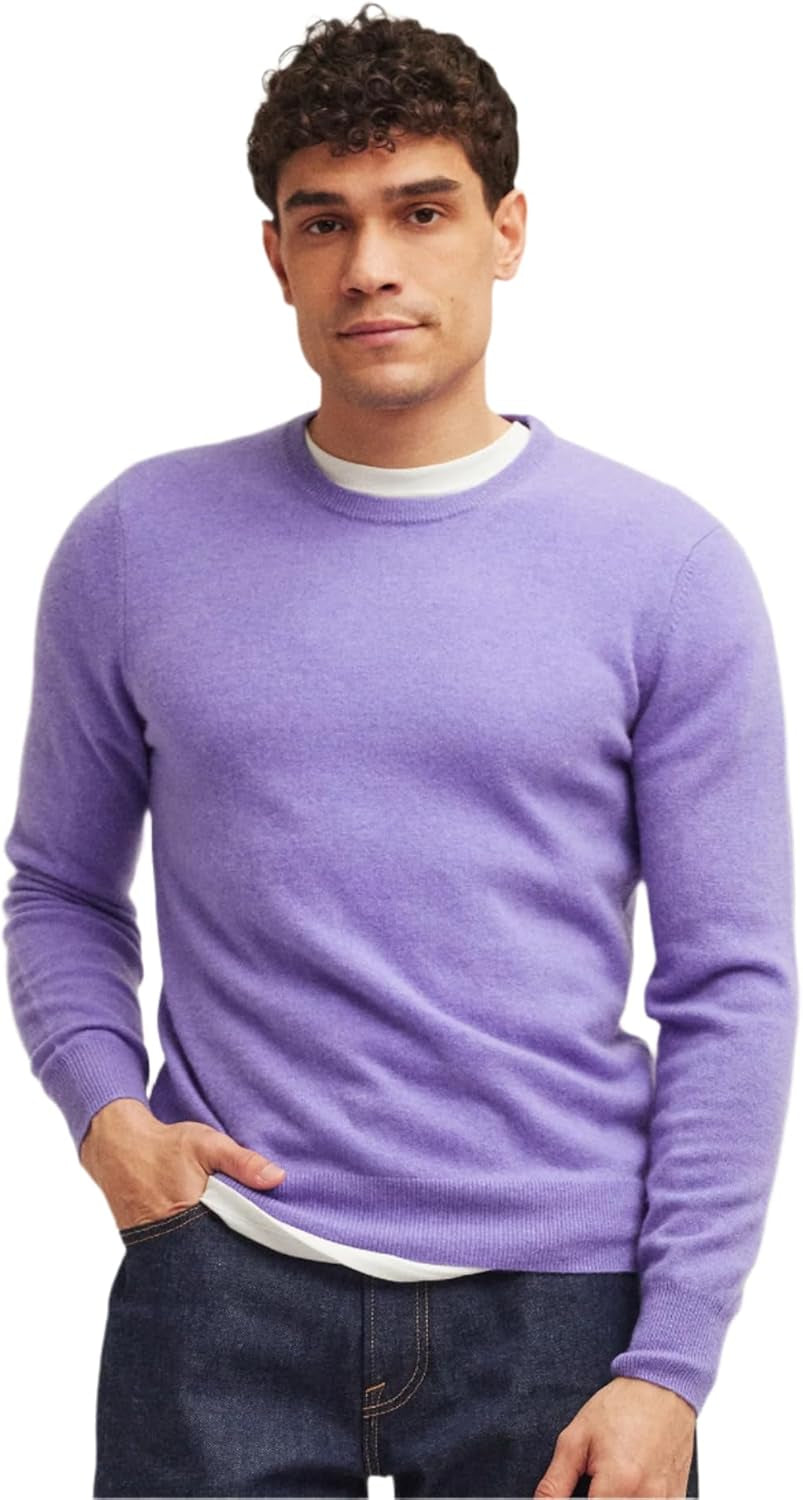 Men's Cashmere Sweater – Relaxed Style