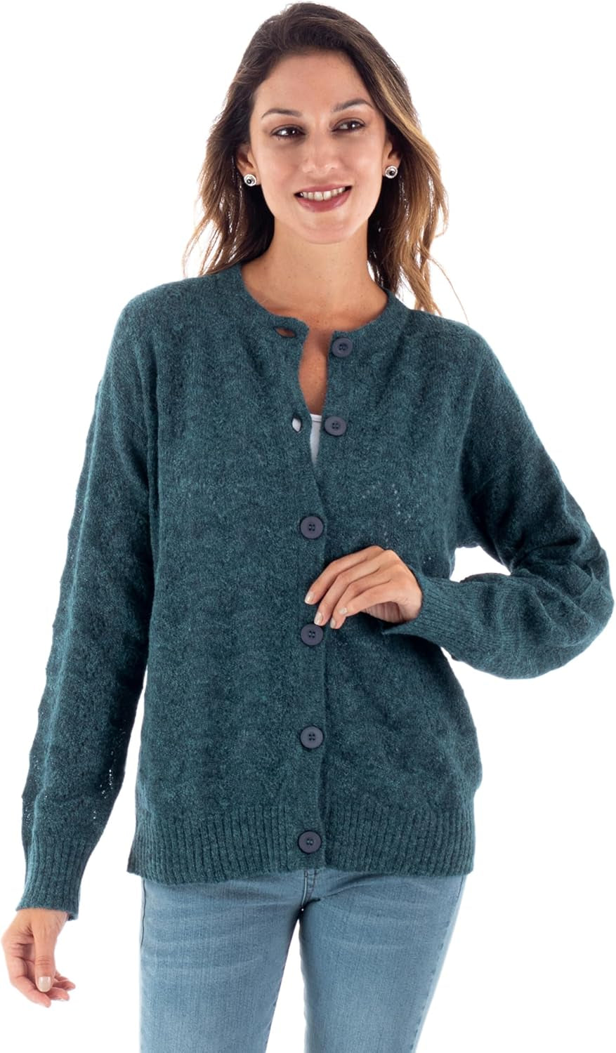 Alpaca Knit Jacket – Classic Knit