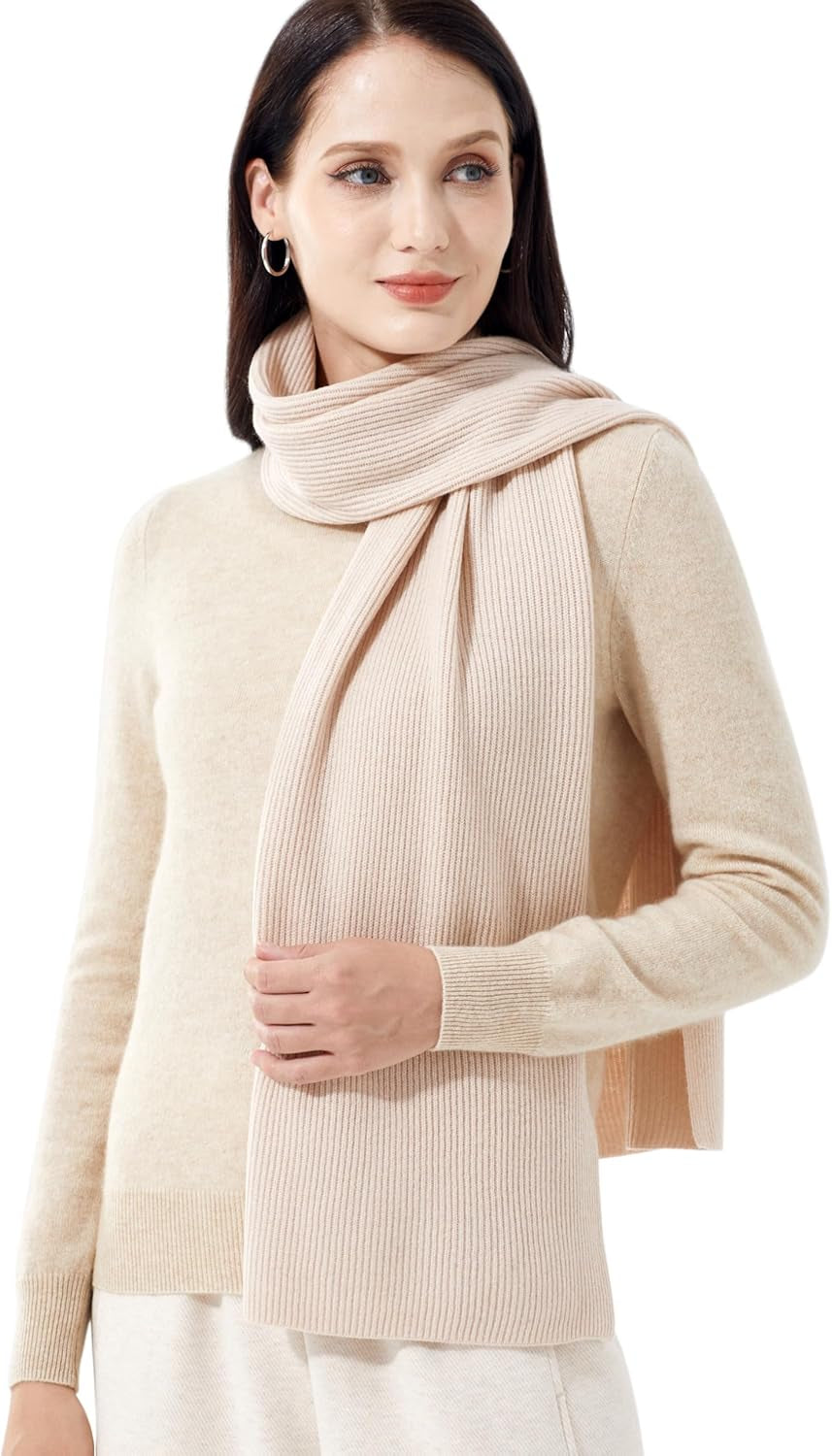 Cashmere Scarf – Apricot