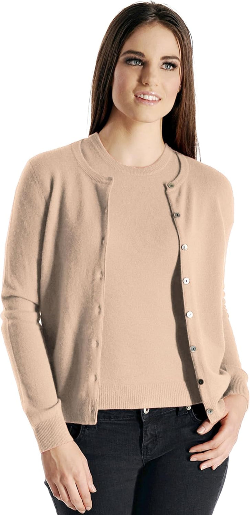 Women's Cashmere Jacket – Rich Crimson Elegance