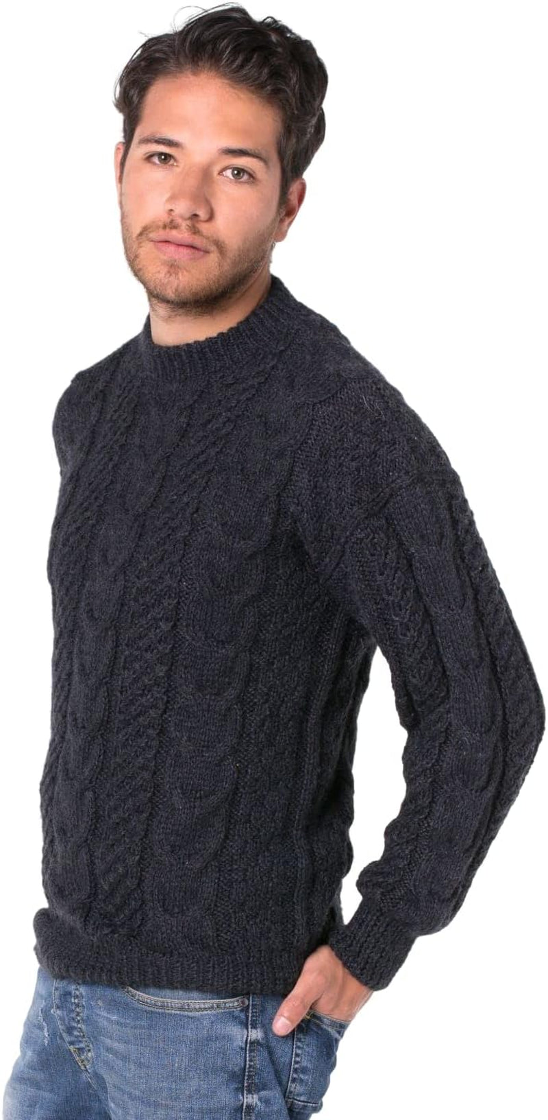 Ecuadorian Alpaca Sweater – Classic Style