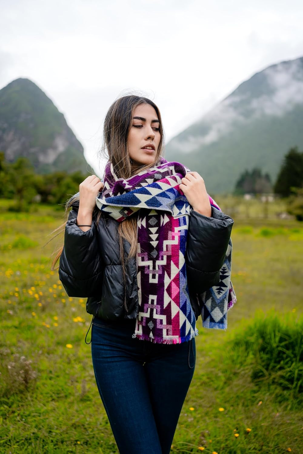 Baby Alpaca Wool Scarf – Soft & Lightweight