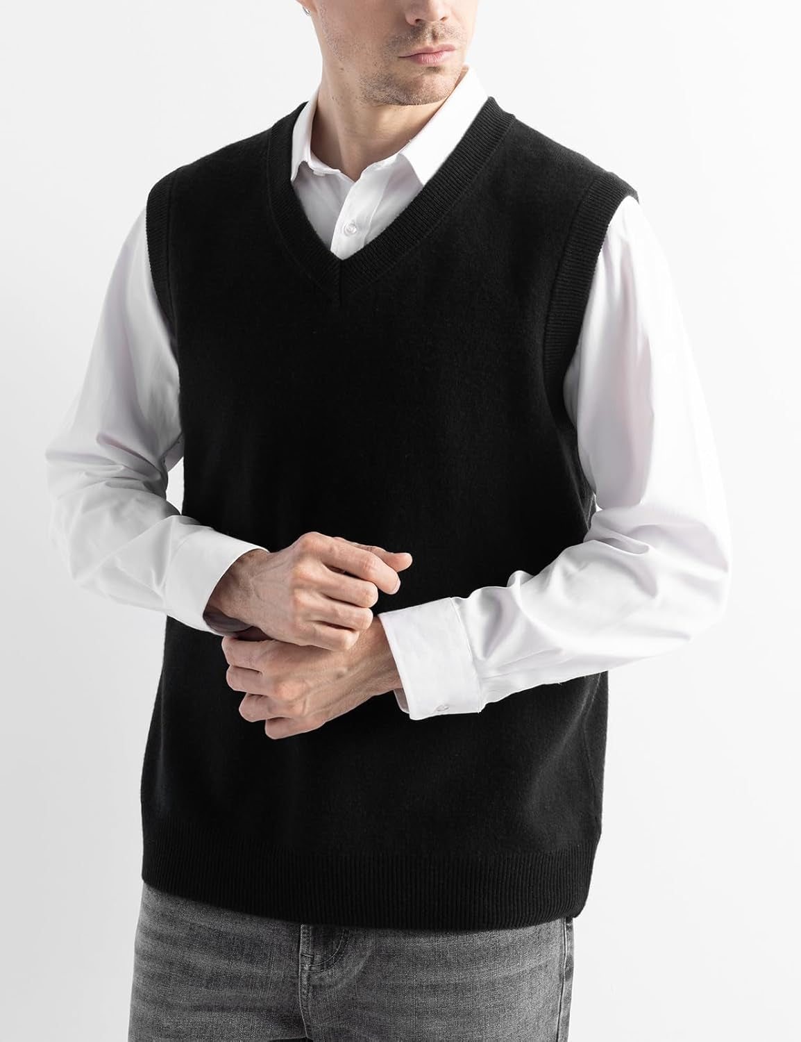 Merino Wool Vest – Stylish
