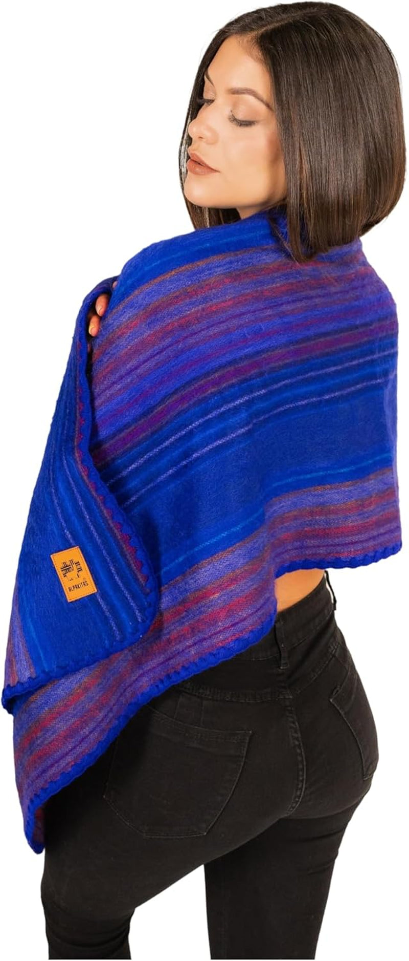 Alpaca Wool Shawl – Handcrafted Elegance