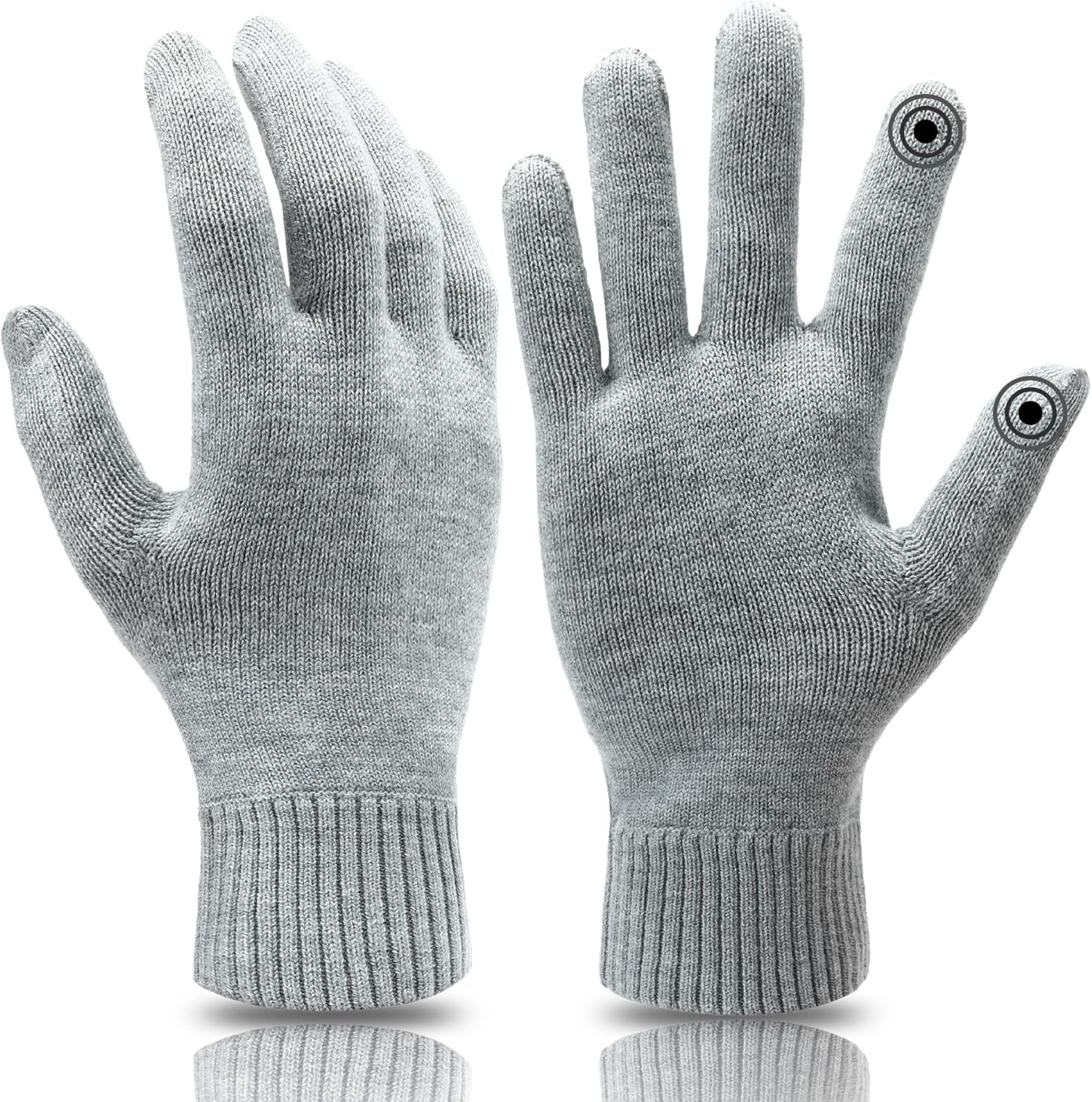 Merino Thermal Gloves – Running & Winter Liner