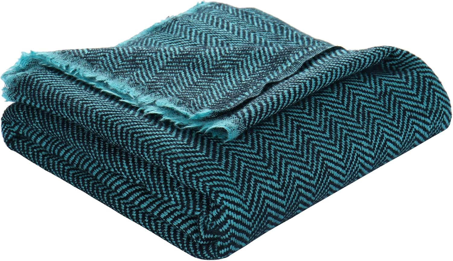 Cashmere Throw Blanket – Cobalt