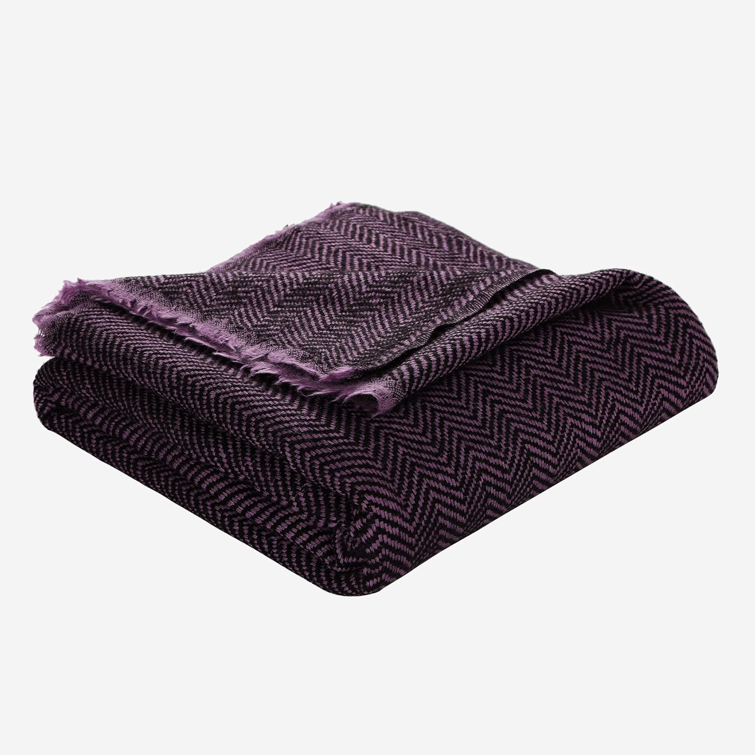 Cashmere Throw Blanket – Cobalt