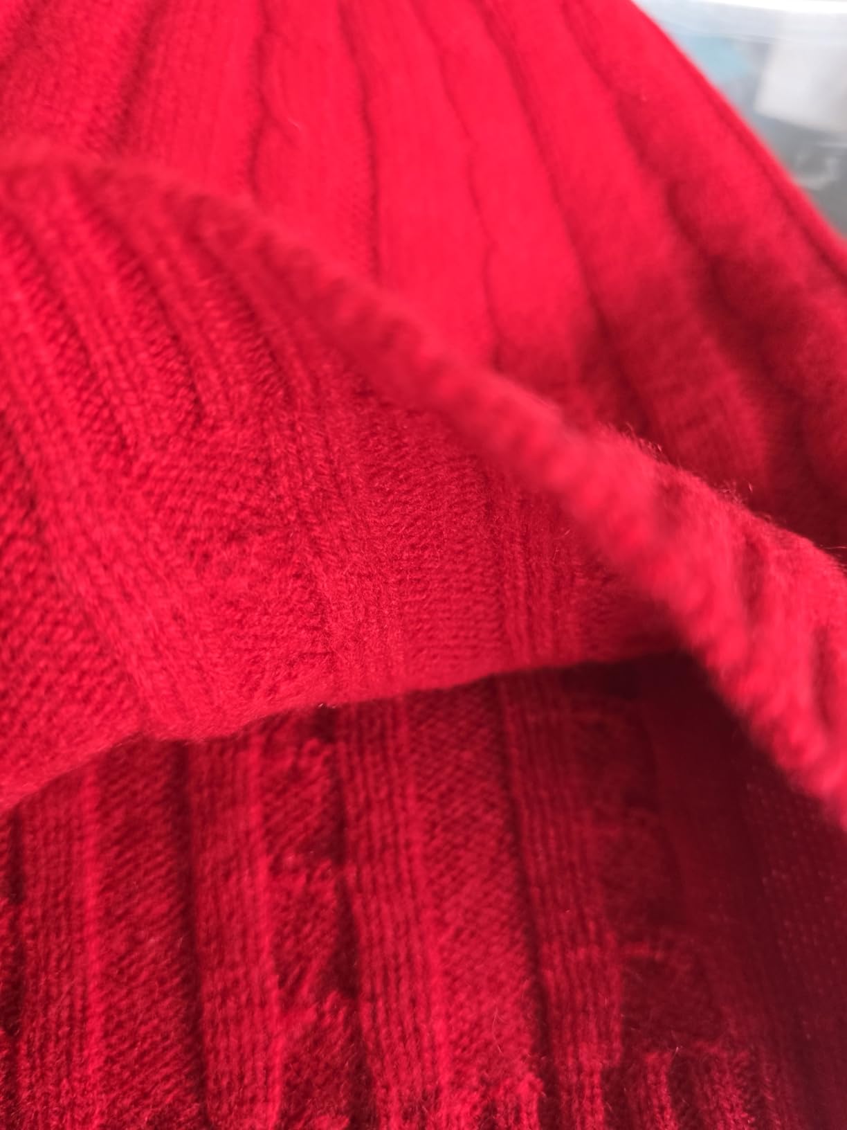 Pure Cashmere Hat – Crimson