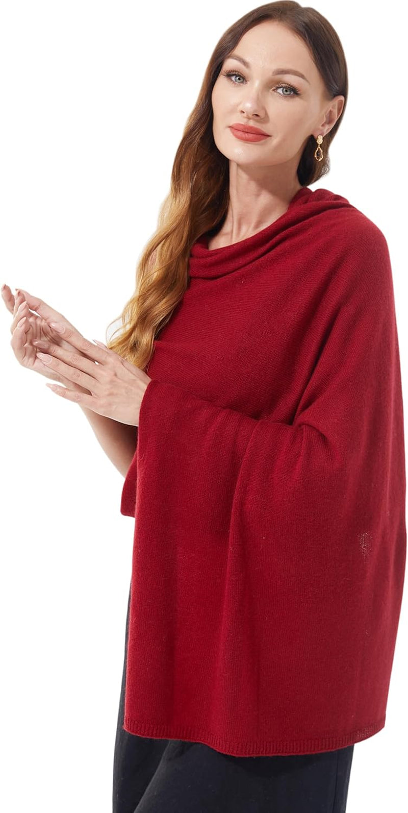 Cashmere Scarf Knitted – Extra Large