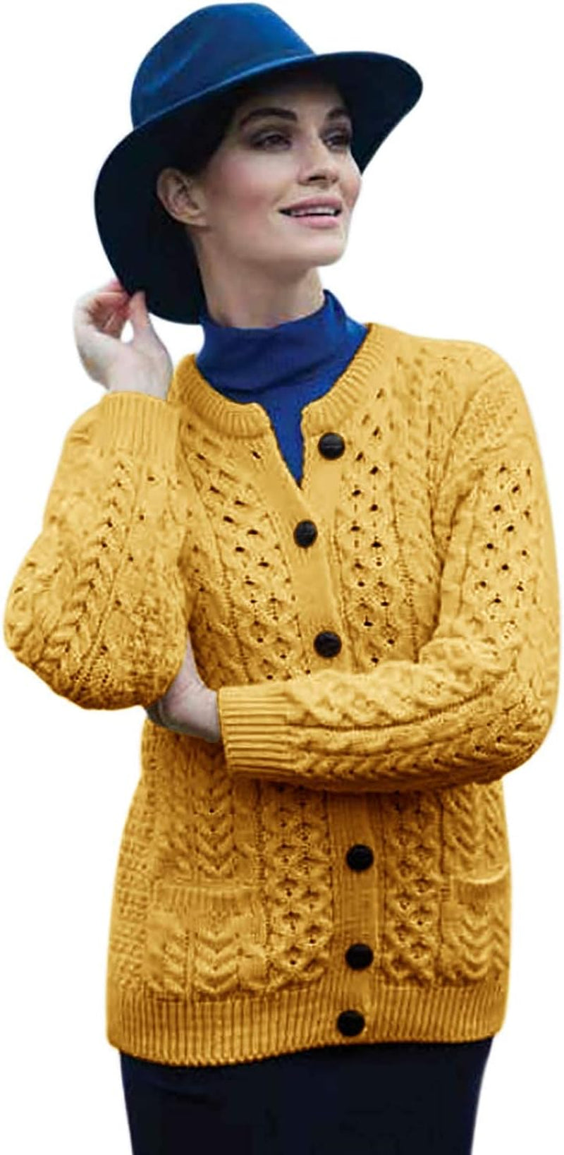 Merino Knitted Jacket – Beige