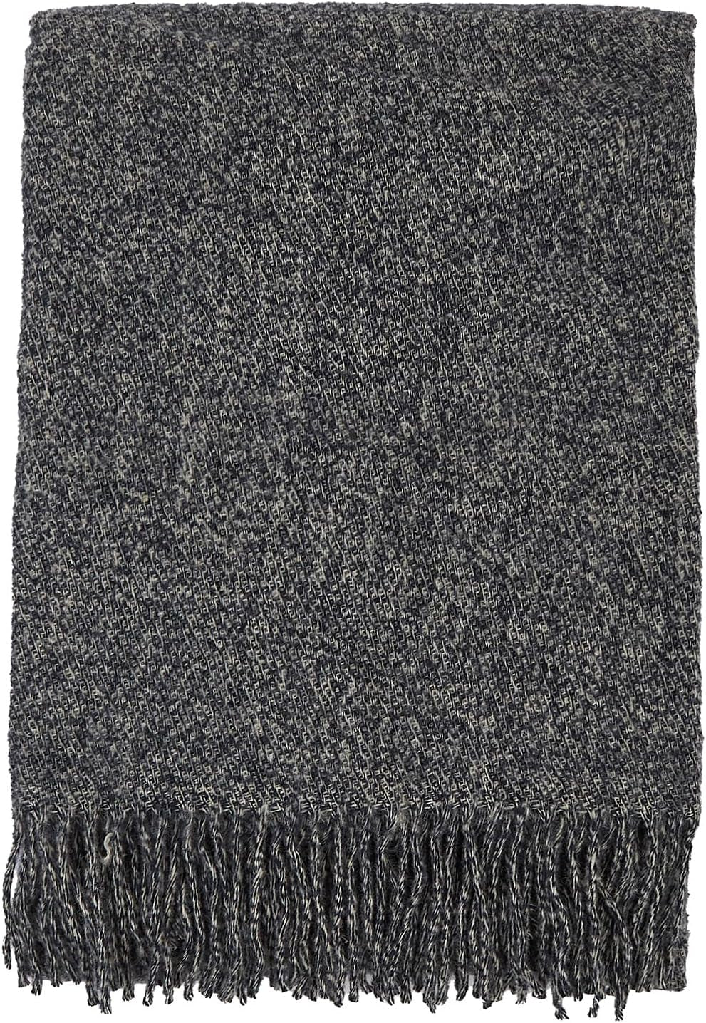 Merino Throw Blanket - Fringed Design