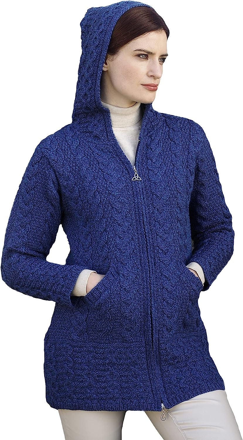 Merino Knitted Jacket – Textured Merino Warmth