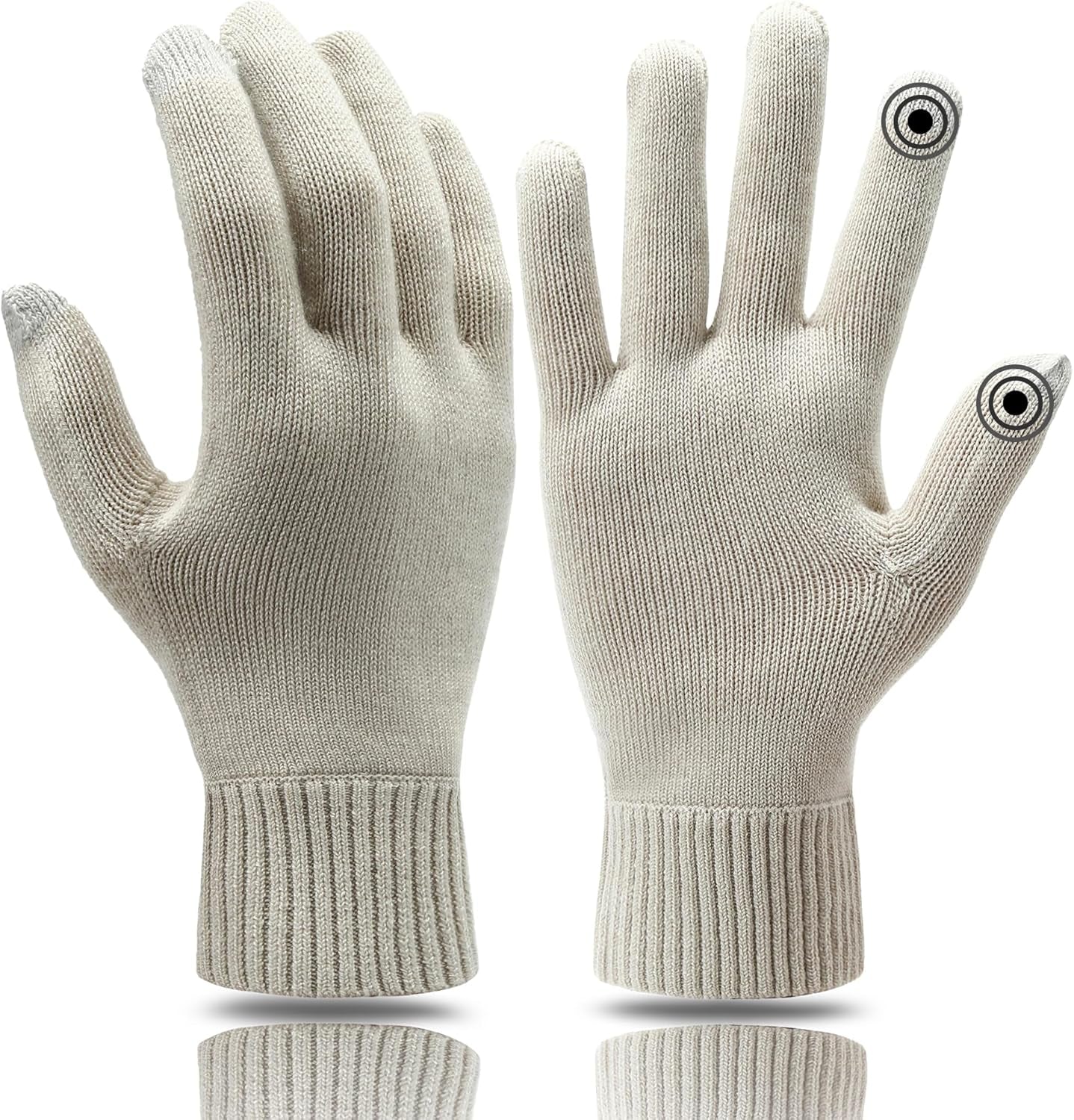 Merino Thermal Gloves – Running & Winter Liner