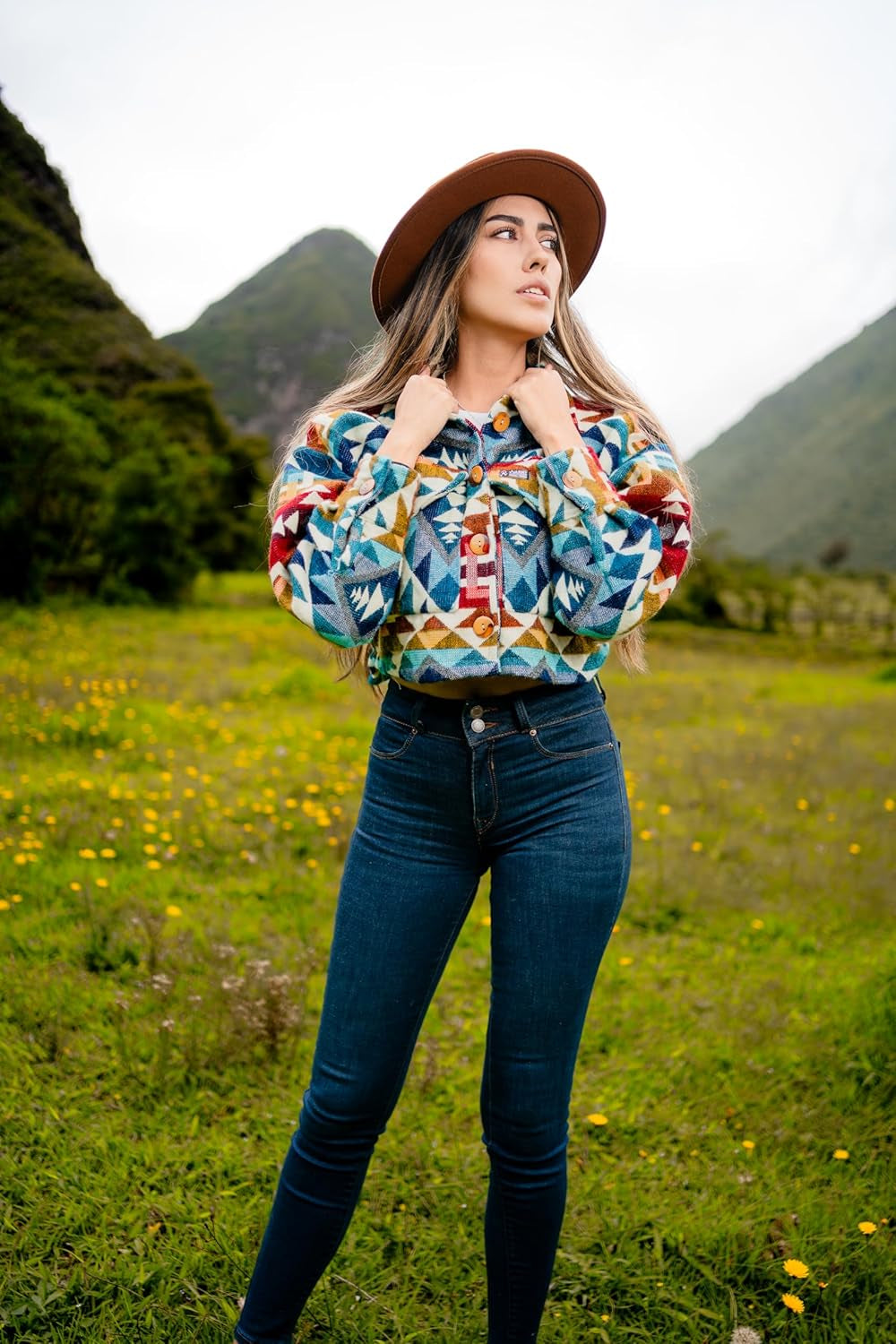 Handmade Alpaca Jacket – Artisan Comfort