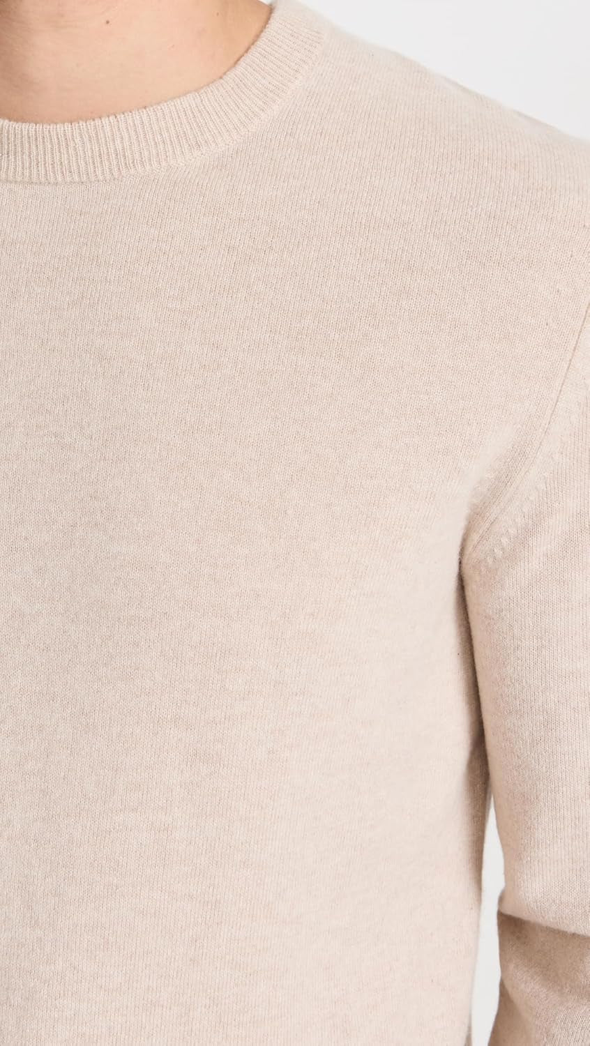 Men's Cashmere Sweater – Wheat