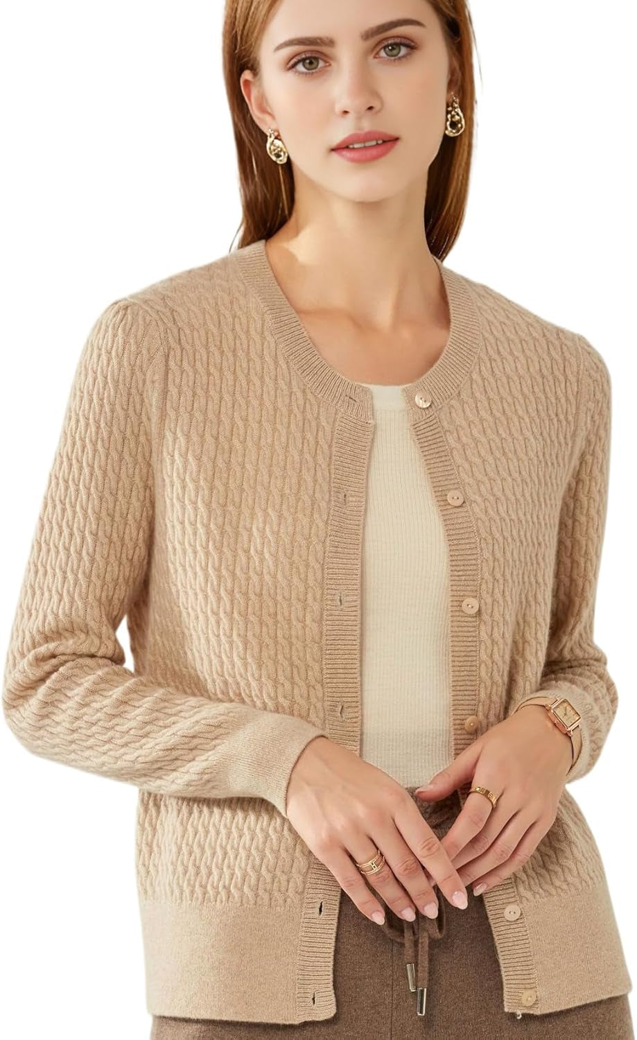 Cashmere Knit Jacket – Oversized