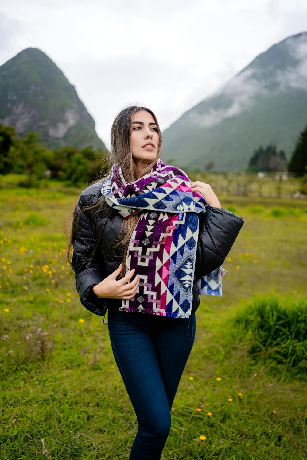 Baby Alpaca Wool Scarf – Soft & Lightweight