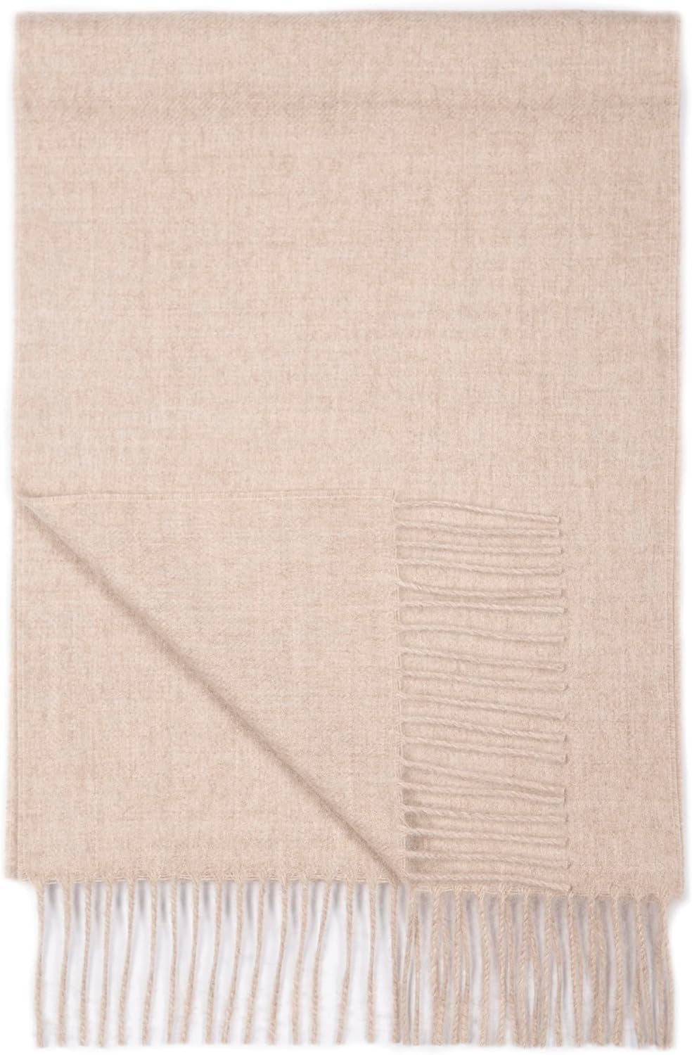 Natural Alpaca Scarf – Resilient Warm Wrap