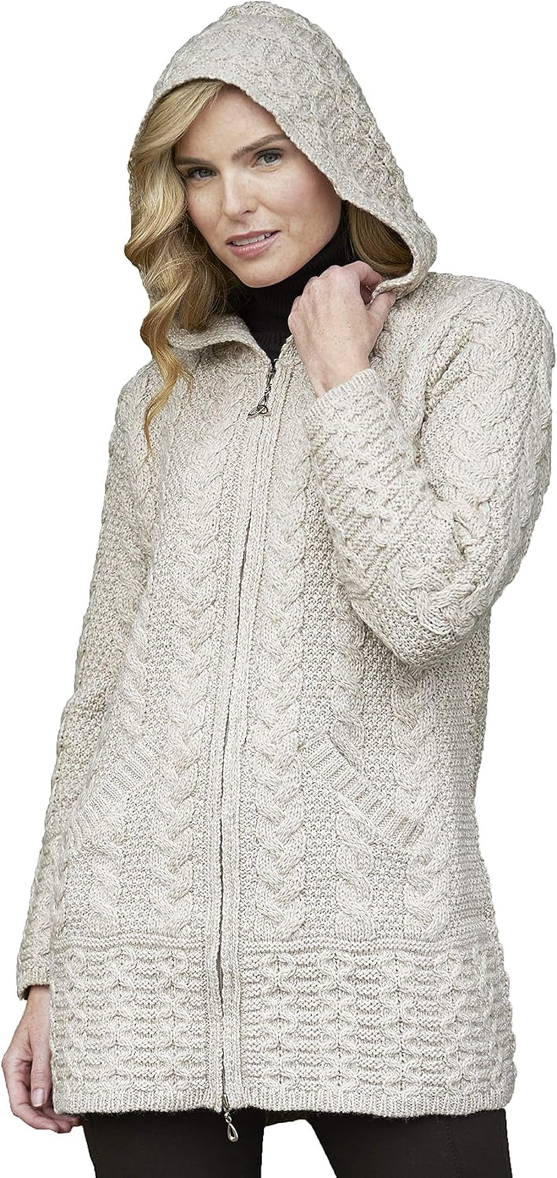 Merino Knitted Jacket – Textured Merino Warmth