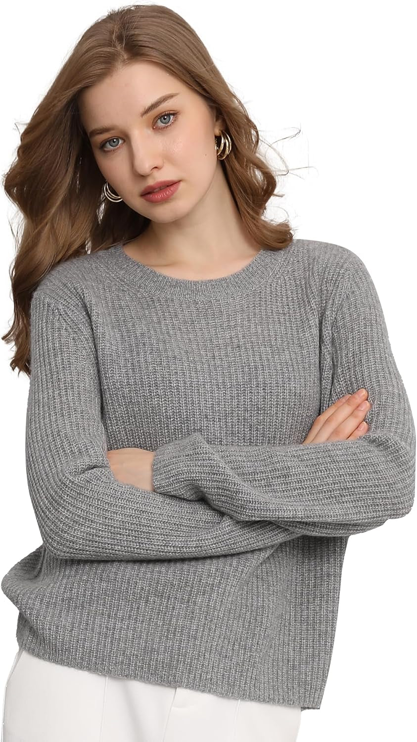 Cashmere Sweater – Ribbed