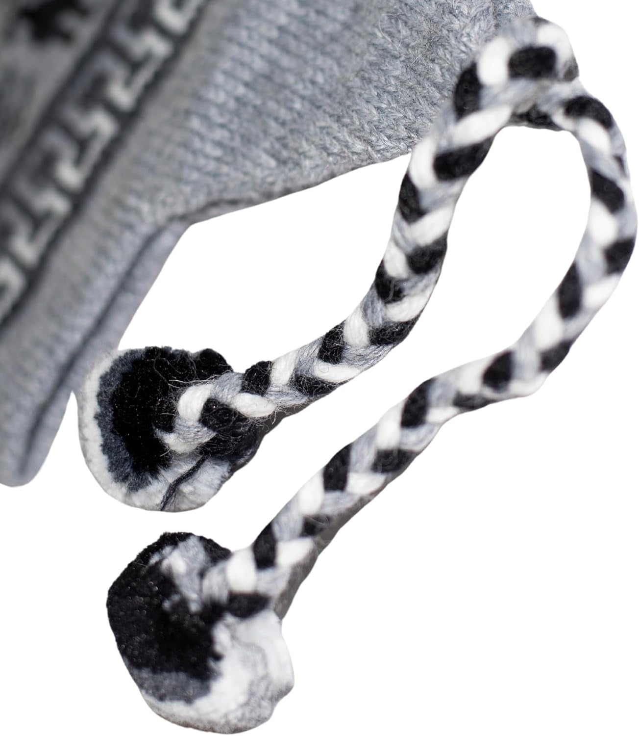 Alpaca Hat – Gray with Earflaps