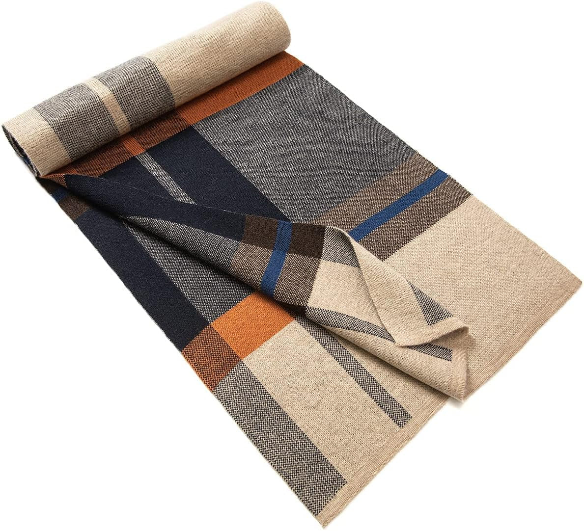 Merino Knitted Scarf – Classic & Comfortable