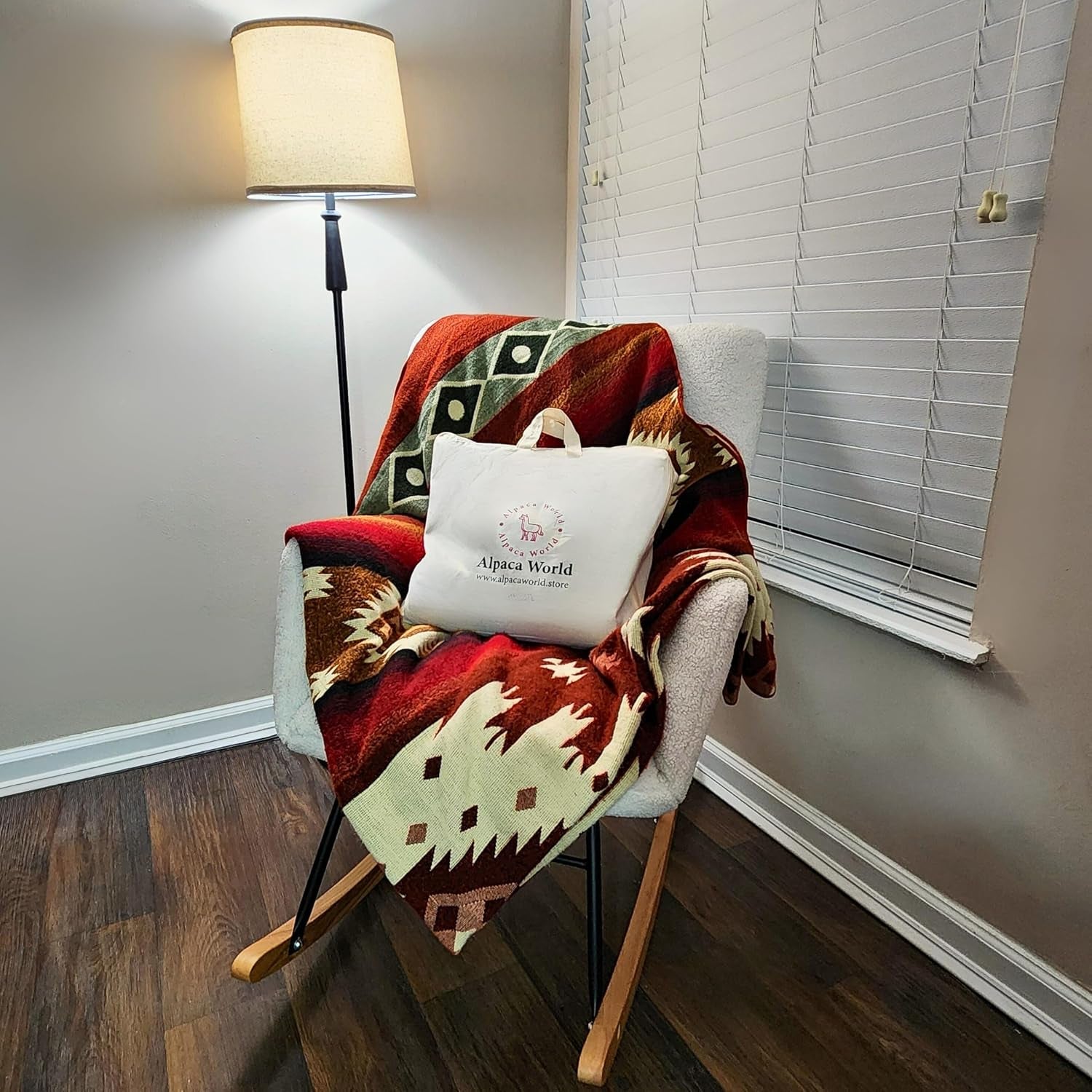 Alpaca Wool Blanket – Breathable Comfort