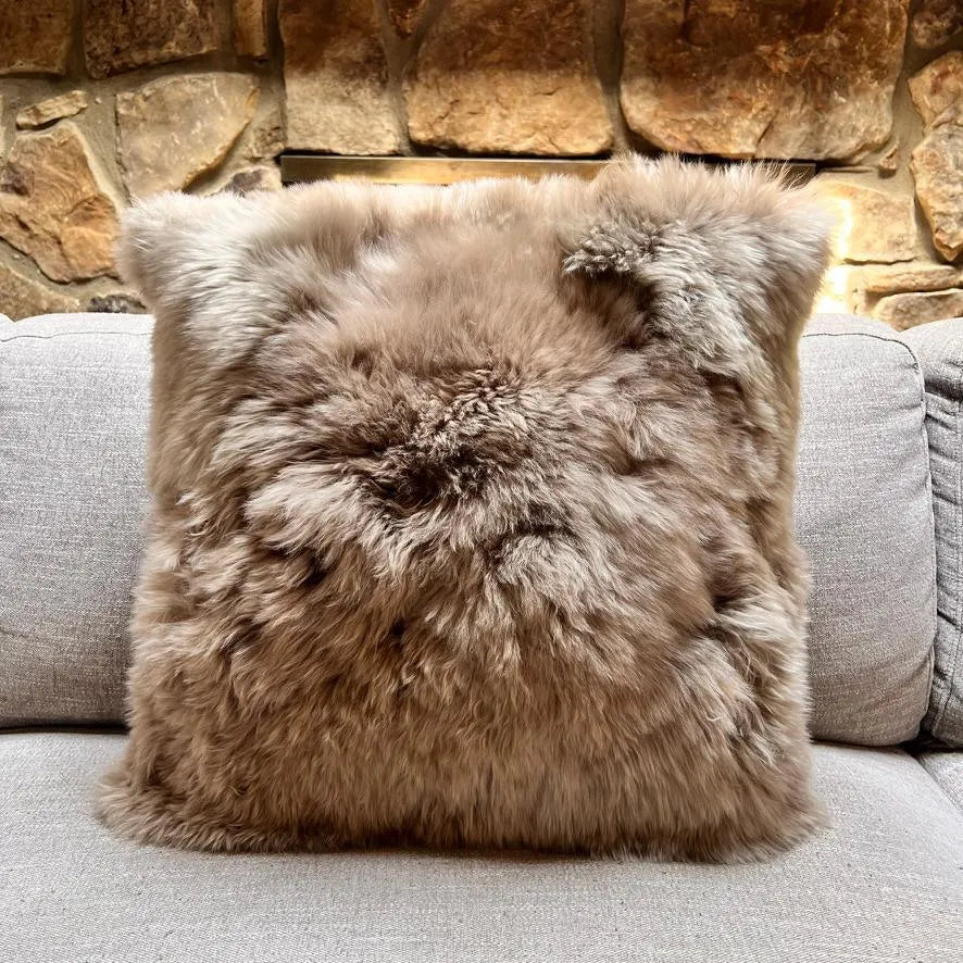 Alpaca Wool Cushion – Handmade Softness