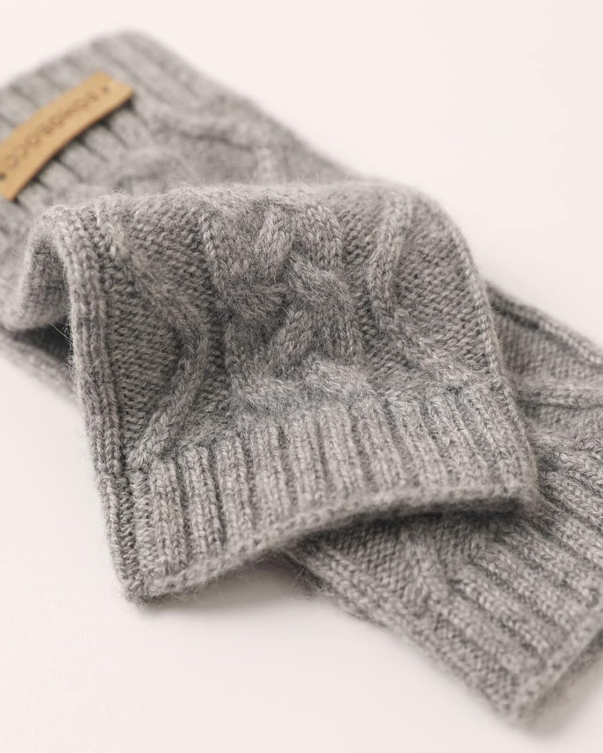 Cashmere Fingerless Gloves – Warm & Soft