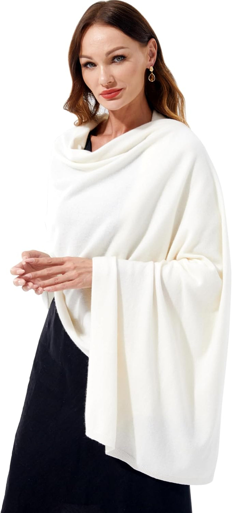 Cashmere Scarf Knitted – Extra Large