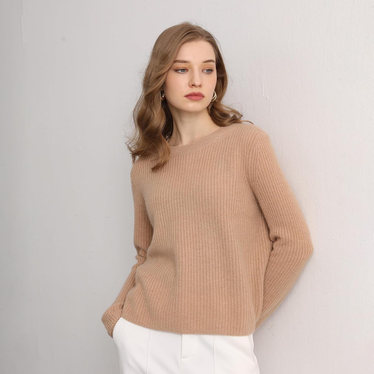 Cashmere Sweater – Ribbed