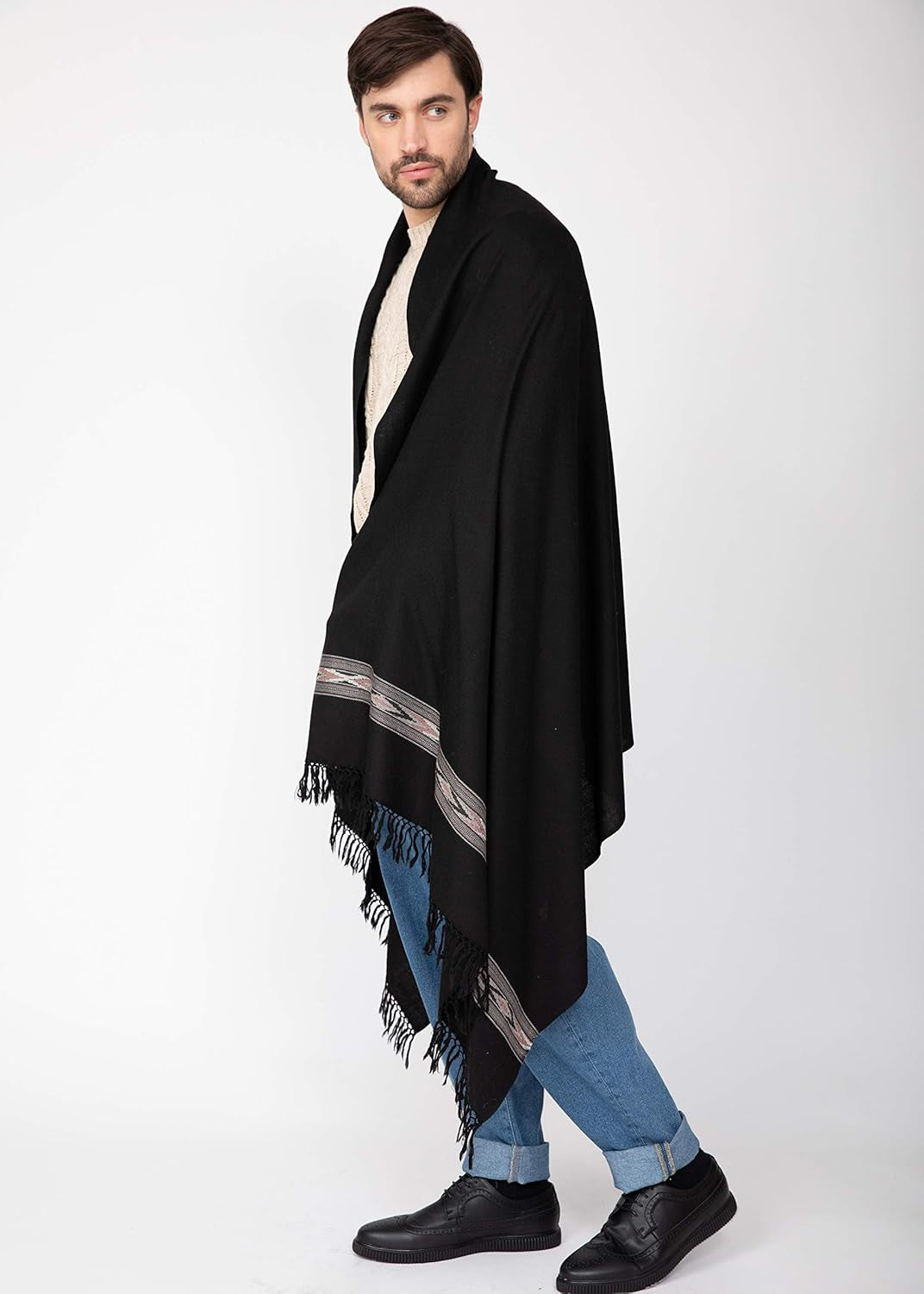 Merino Wool Scarf – Oversized