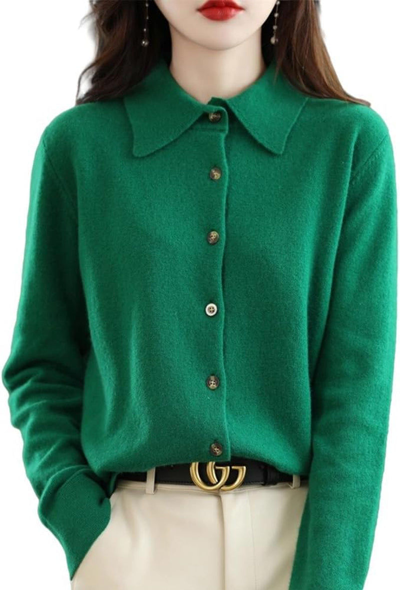 Merino Knitted Jacket – Relaxed Draped Style